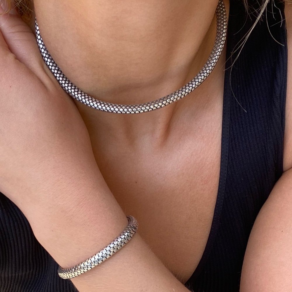 JOHN HARDY Dot Necklace and Bracelet